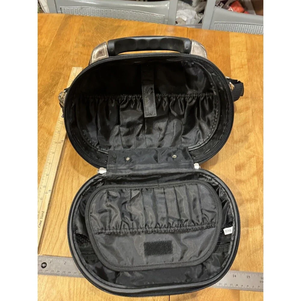 Hard Case Makeup Bag/Handbag Travel or Fashion Bag Inner Pockets Luggage
